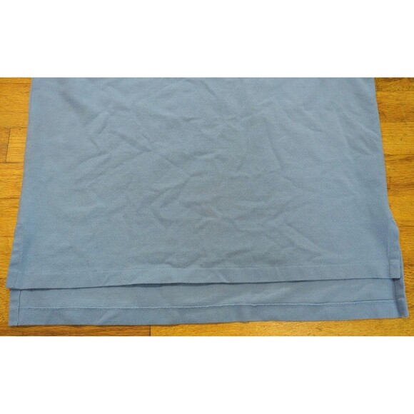 Polo Ralph Lauren Mens L Lt. Blue Shirt Yellow Pony Preppy City S/S 100% Cotton - Picture 2 of 6